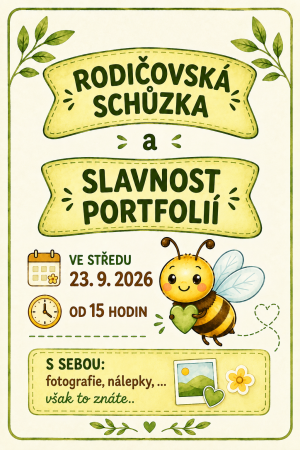 plakát včelky